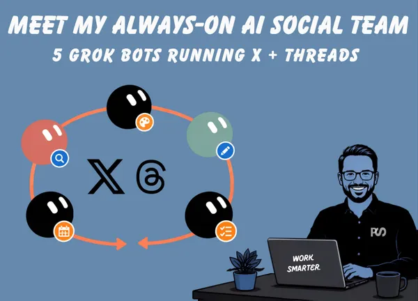 How I built a Grok Bot social media team